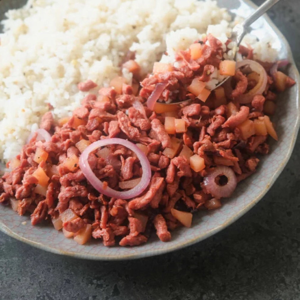  Corned Tempeh Hash